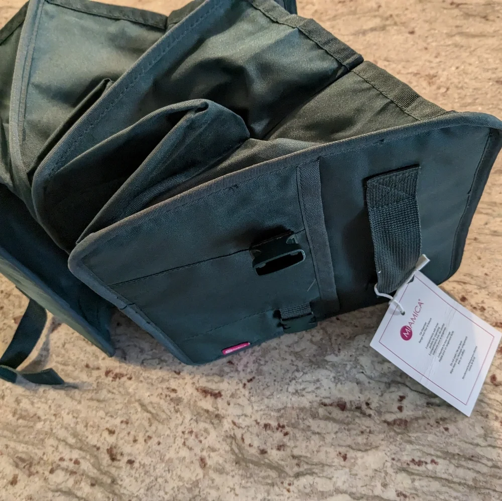 Car Organizer Trunk Compartment Keeper Green Vehicle Storage NWT Family Work